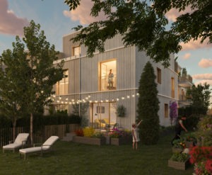 Résidence Natura, 73 logements : appartements et maisons