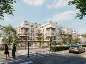 Résidence Lumys à Saint-Cloud (92). Appartements neufs du 2 au 5 pièces, duplex et rooftop