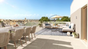 Terrasse - Résidence Southampton - Legendre Immobilier