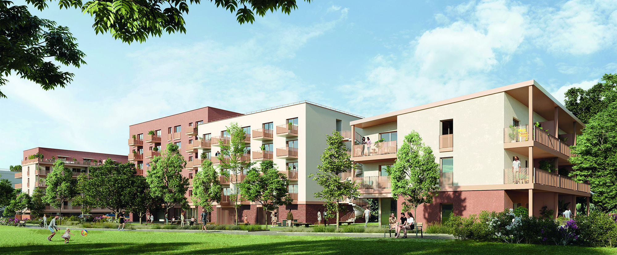 Résidence de logements vendues en bloc à Espacill