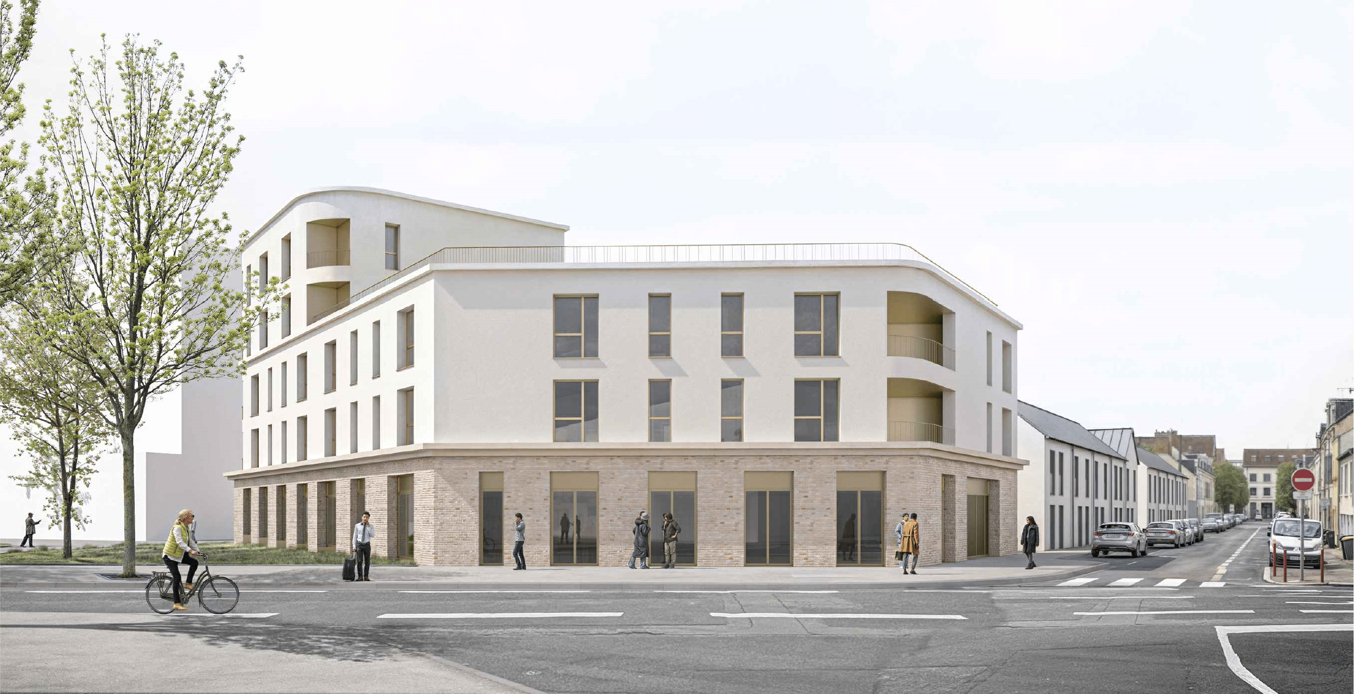 Résidence de logements vendues en bloc à Podeliha